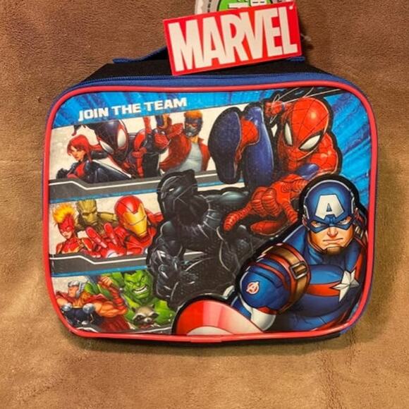 Marvel Avengers Soft Side Insulated Zipper Lunch Box - Picture 4 of 4